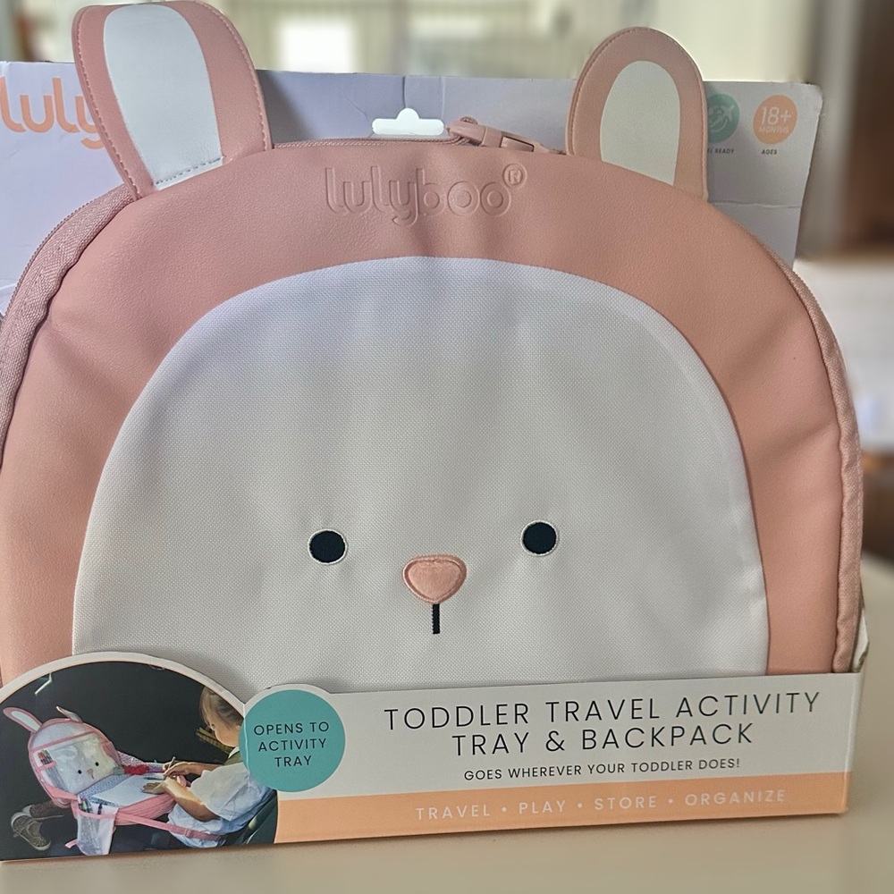 Toddler Travel Activity Tray Backpack
